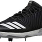 adidas Men's Boost Icon 3 Baseball Shoe Black/White/Silver Size 5.5 D(M) Us