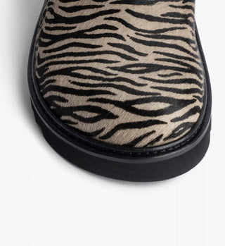 Zadig & Voltaire - WOMEN'S ALPHA ZEBRA-PRINT LEATHER MULES