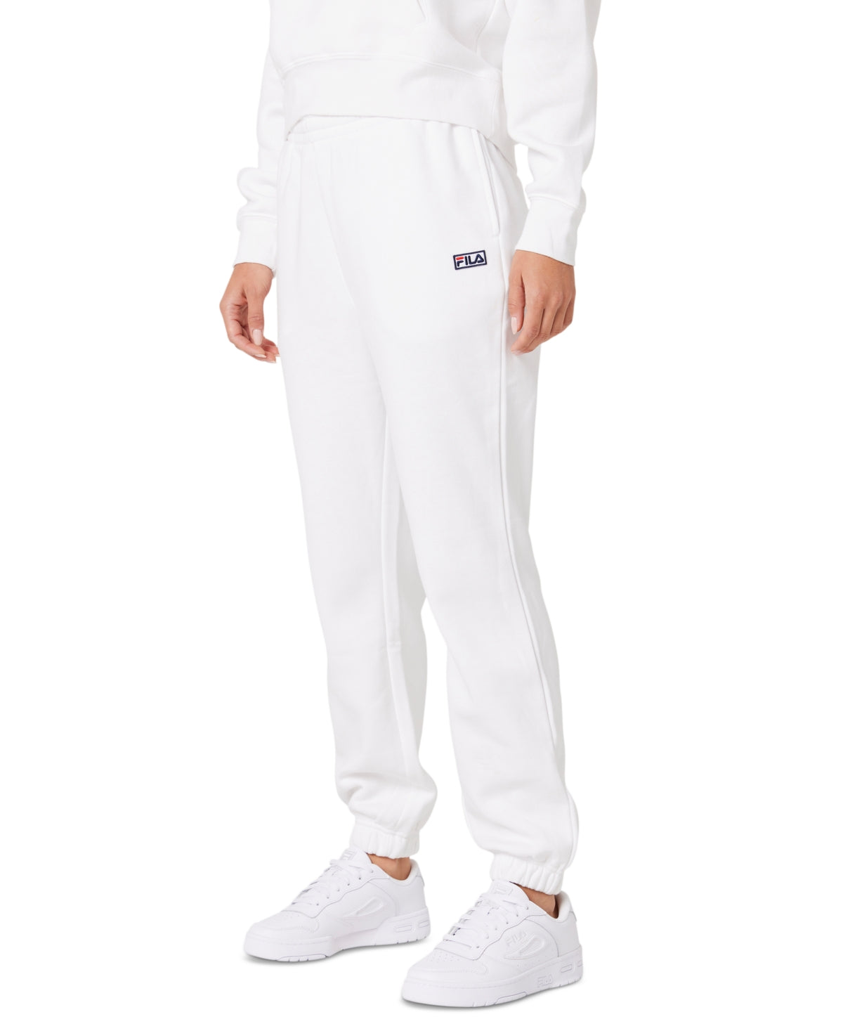 Fila Women's Lassie Full Length Joggers White Size Large