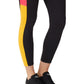 Fila Women's Valiant Colorblocked 7/8 Leggings Black Size X-Small