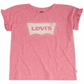 Levi's Toddler Girl's Ruffle Sleeve Logo T-Shirt Pink Size 2T