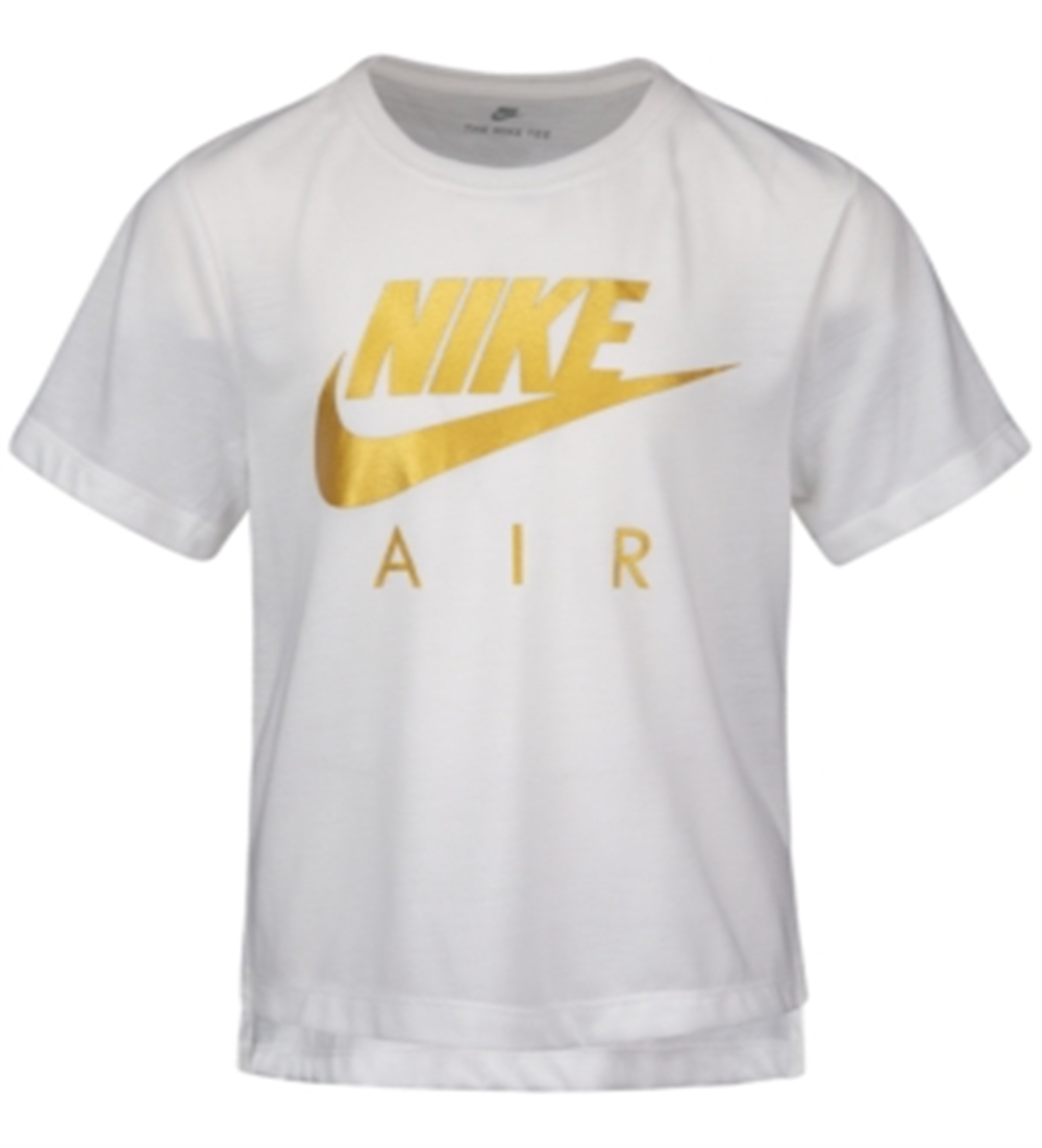 Nike Toddler Girl's Air Print T-Shirt White Size 3T