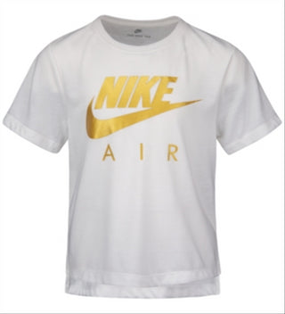Nike Toddler Girl's Air Print T-Shirt White Size 3T