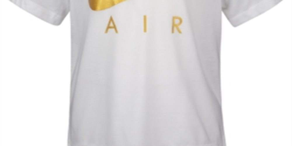 Nike Toddler Girl's Air Print T-Shirt White Size 3T