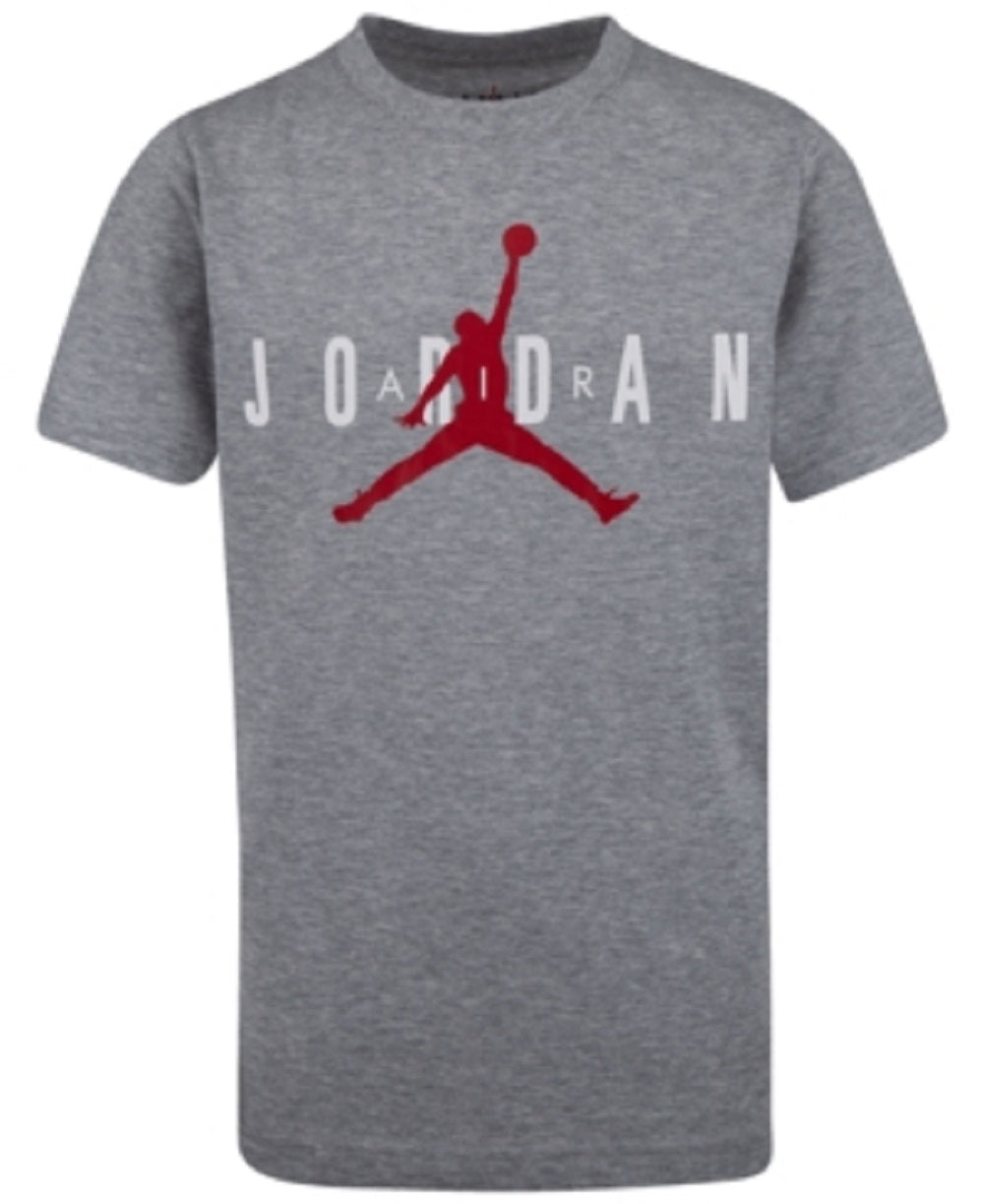 Jordan Women's Grade School T-Shirts Gray Size Medium
