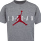 Jordan Women's Grade School T-Shirts Gray Size Medium