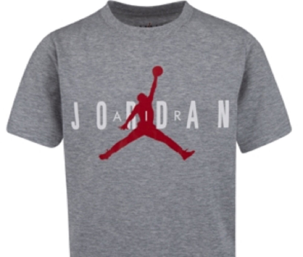 Jordan Women's Grade School T-Shirts Gray Size Medium