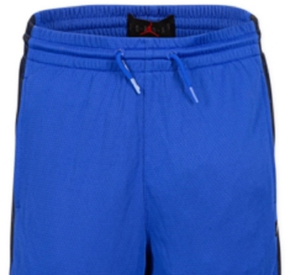 Jordan Big Boy's Graphic Panel Shorts Blue Size X-Large