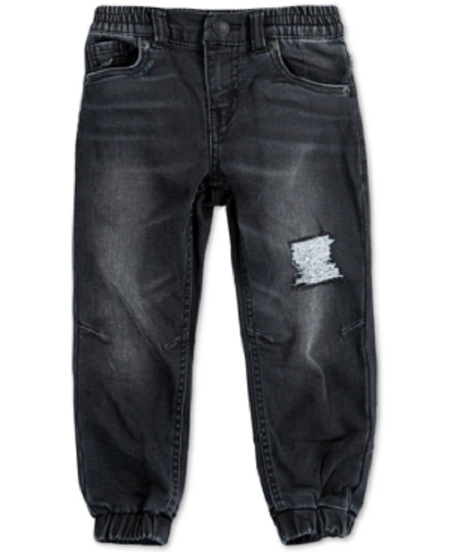 Levi's Toddler Boy's Indigo Dobby Pull On Jogger Pants Black Size 3T