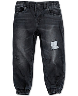 Levi's Toddler Boy's Indigo Dobby Pull On Jogger Pants Black Size 3T