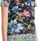 Johnny Was - Janie Fav Short Sleeve Henley Tee