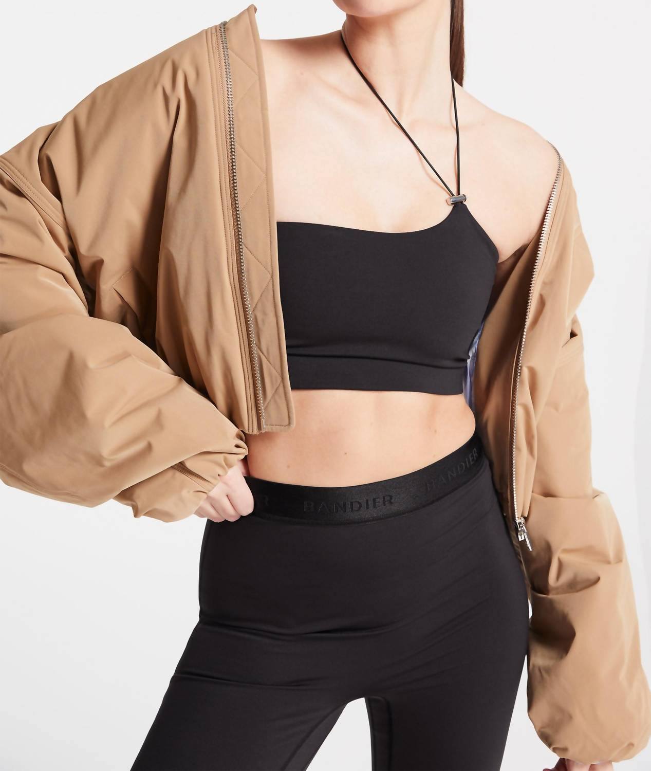 Bandier - Asymmetric Toggle Sports Bra
