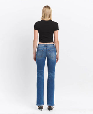 Vervet By Flying Monkey - Low Rise Boot Cut Jeans