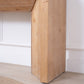 62" Modern Rustic Console Table – Solid-Look Engineered Wood Entryway Table