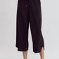 Entro - Textured Cropped Pants