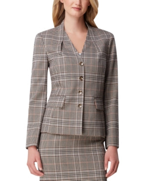 Tahari ASL Women's Brown Jacket Size 6