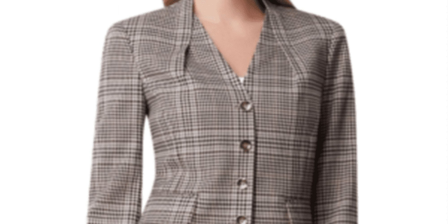 Tahari ASL Women's Brown Jacket Size 6