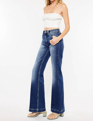 Kancan - Alana Denim Wide Bootcut Jeans