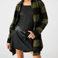 Steve Madden - ELDRIDGE PLAID COAT SAGE