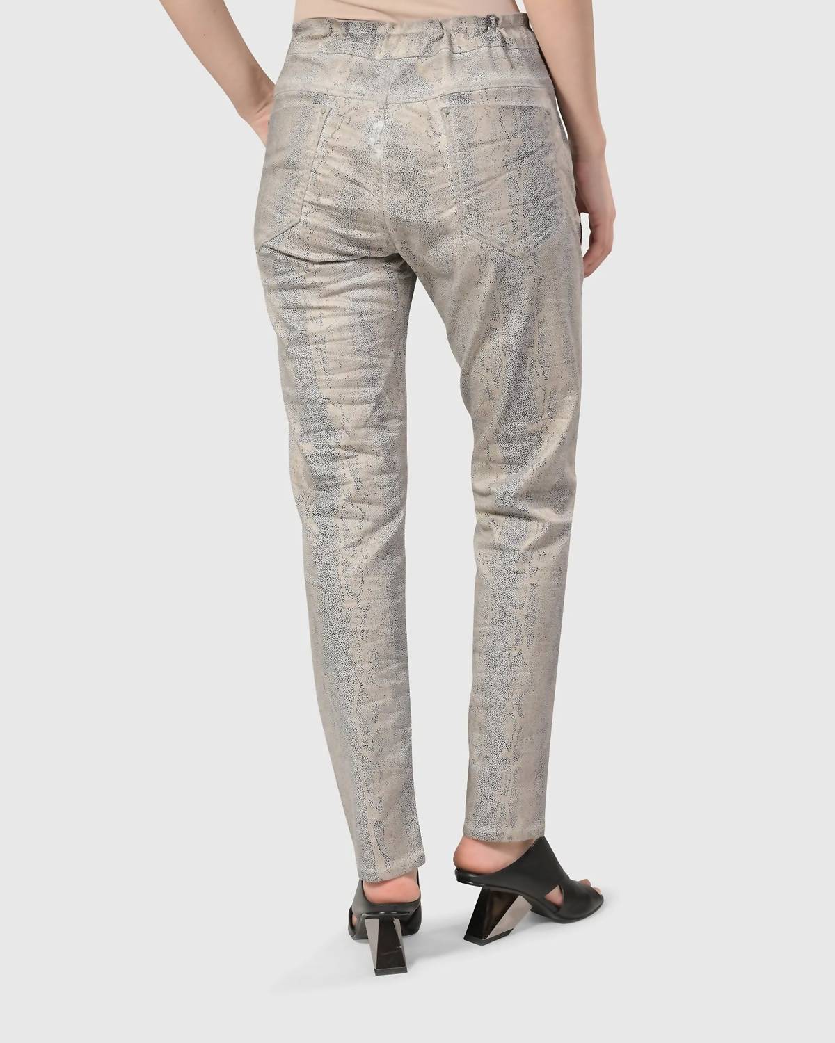 Alembika - Women's Snake Iconic Stretch Jeans