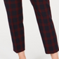 Charter Club Women's Plaid Slim Leg Ankle Pants Blue Size 12