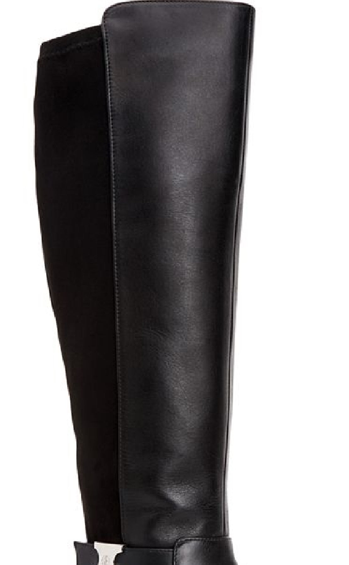 Giani Bernini Women's Catrinaa Leather Round Toe Knee High Black Size 7 M