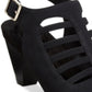 Giani Bernini Women's Caged Caileigh Dress Sandals Black Size 9M