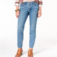 Style & Co Women's Curvy Fit Skinny Jeans Blue Size 18