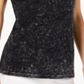INC International Concepts Women's Cotton Faux Pearl-Embellished T-Shirt Black Size Small