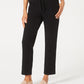 Karen Scott Women's French Terry Pants Black Size Large