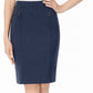Alfani Women's Ponte Pencil Skirt Blue Size 14