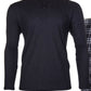 Isotoner Signature Men's Sleep Thermal Top Pant Set Black Size 29X30