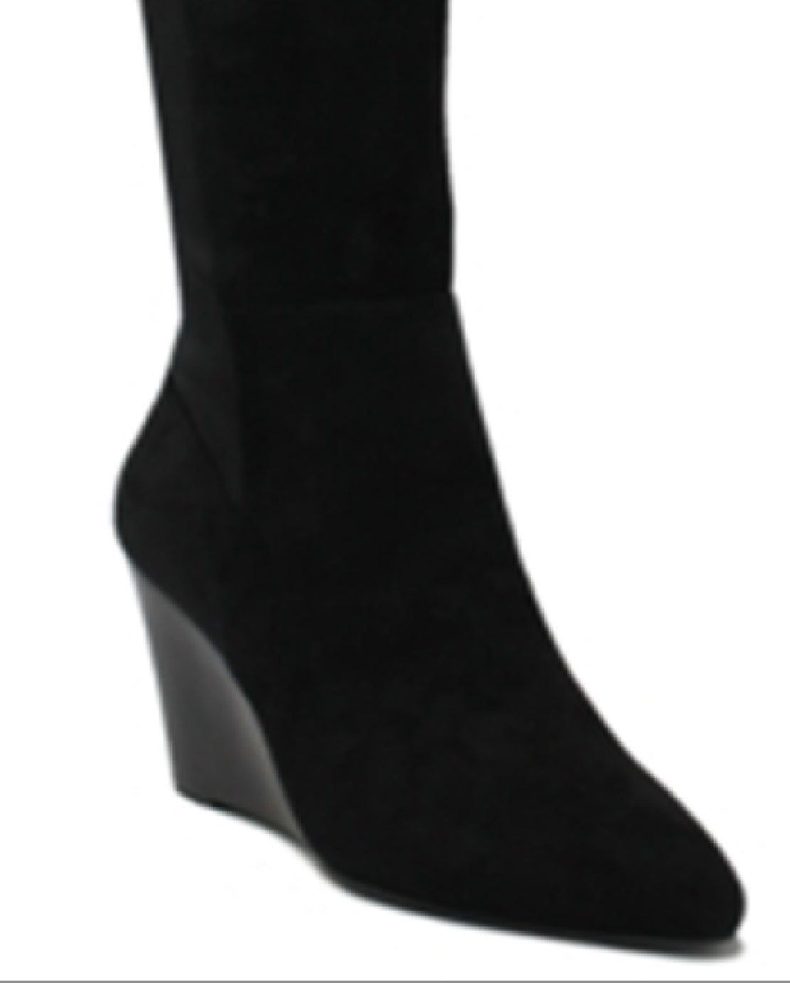 Charles By Charles David Women's Energy Wedge Knee High Boot Black Size 5.5 M