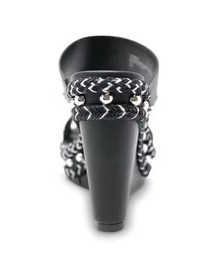 Charles By Charles David Women's Humble Platform Wedge Sandal Black Size 5 M