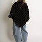 Bibi - Checkered Sherpa Oversized Shacket