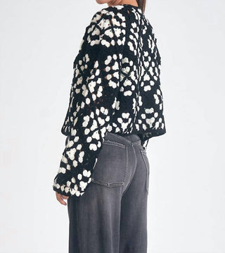 Elan - Kylee Macrame Cardigan