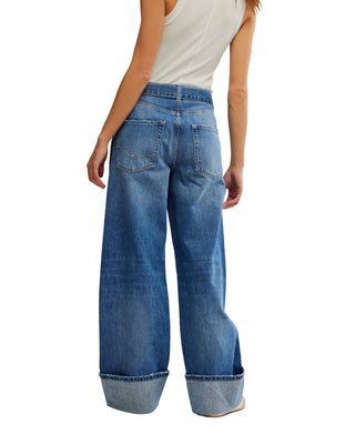 Free People - East Bay Cuffed Jeans