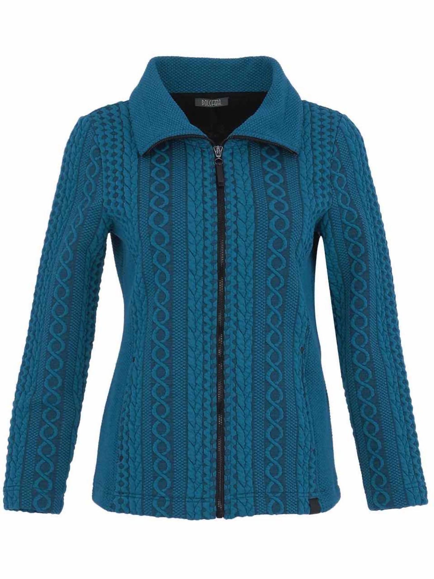 Dolcezza - Women's Zip Colorful Sporty Chic Jacket