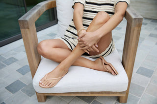 Beek - Women's Sunbeam Leather Flip Flop Sandals