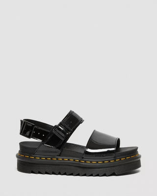 Dr. Martens - Voss Women's Patent Leather Strap Sandals