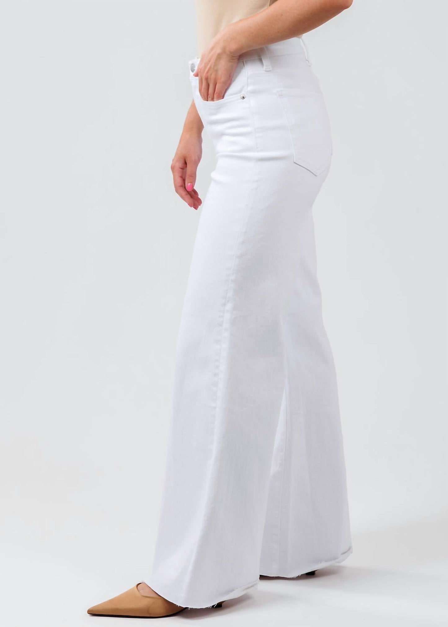 Pistola - Izzy High Rise Wide Leg Jeans