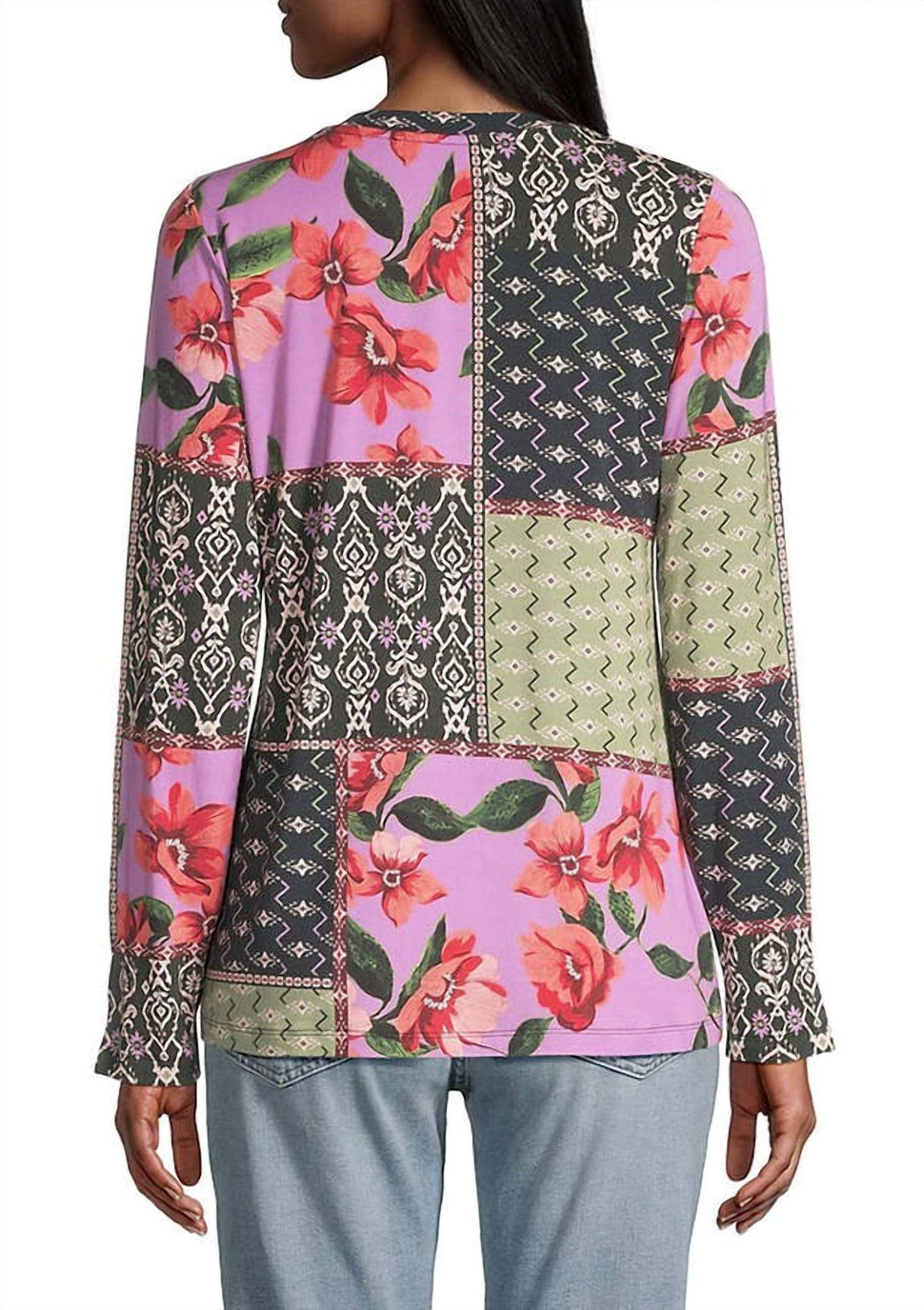 Johnny Was - Zanda Split Neck Top