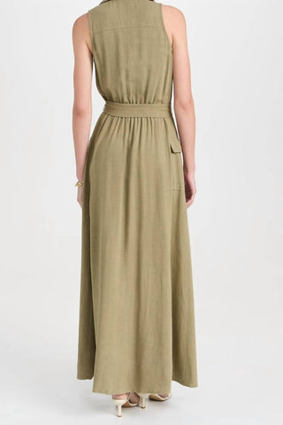 Theory - Mayer Military Maxi Dress