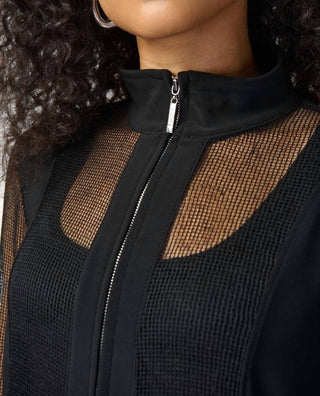 Joseph Ribkoff - Silky Knit And Mesh Two-piece Set