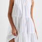 French Connection - Rhodes Poplin Sleeveless Tiered Dress