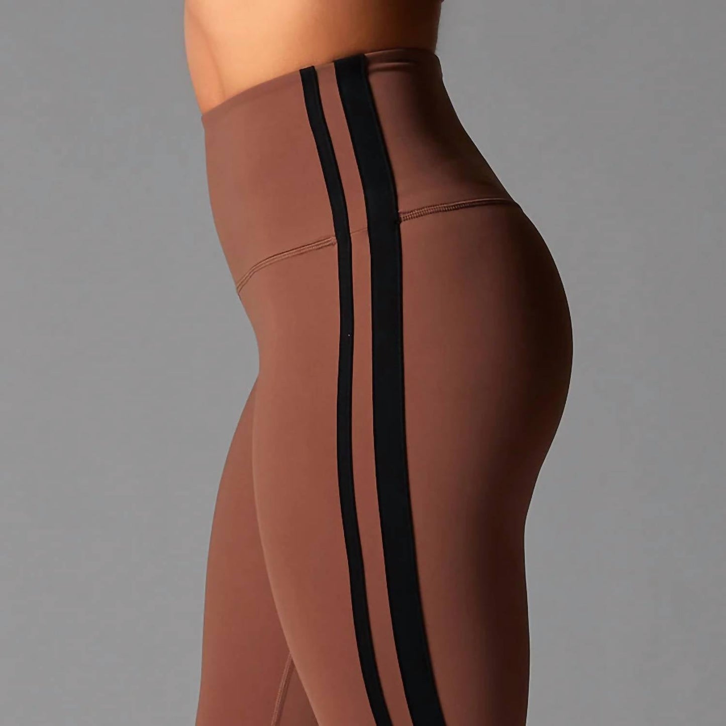 Tavi - High Waist 7/8 Stripe Tight Leggings