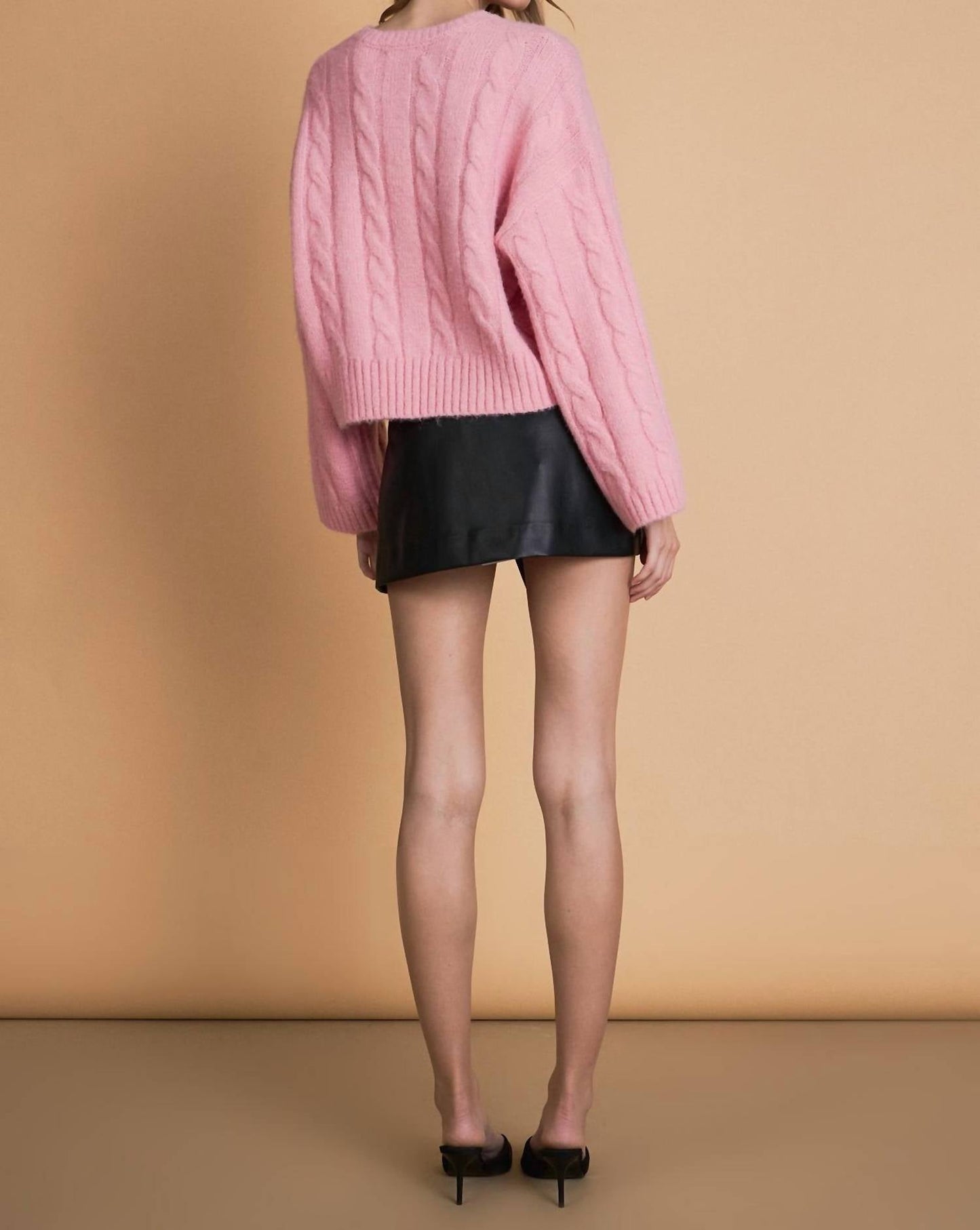Endless Rose - Cable Knit Sweater