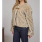 Blu Pepper - Faux Fur Front Tab Coat
