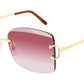Cartier - Piccadilly Non Polarized Sunglasses Ct0007rs - 001