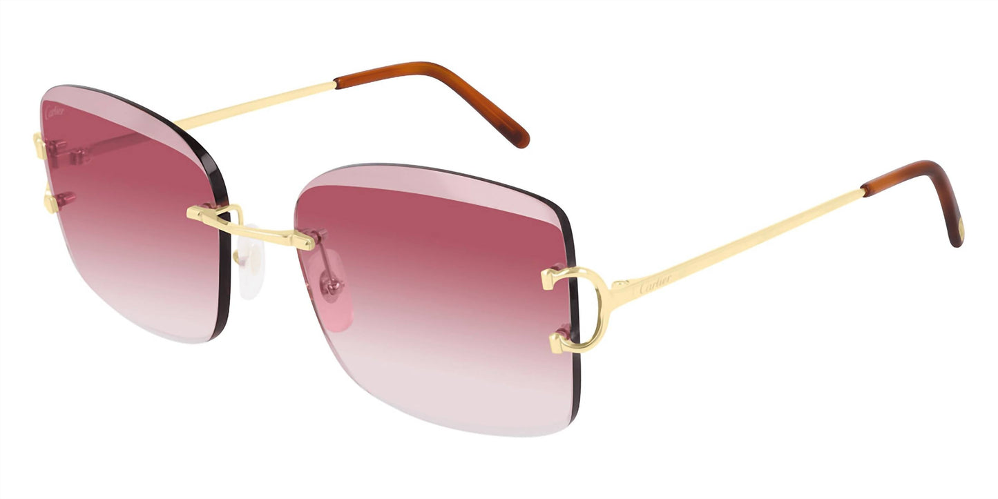 Cartier - Piccadilly Non Polarized Sunglasses Ct0007rs - 001